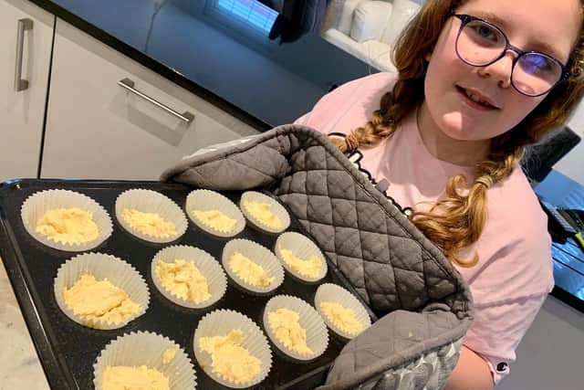 Darcy Melville has been selling cakes to help raise money for the NHS. Photo supplied