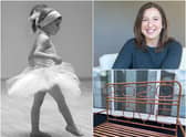 Left shows Molly Ollerenshaw, top right; Rachel Ollerenshaw and bottom right shows the donated bench. Photos supplied
