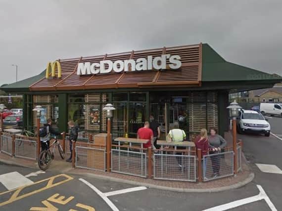 The McDonald's Drive-Thru in Europa Way, Leamington.