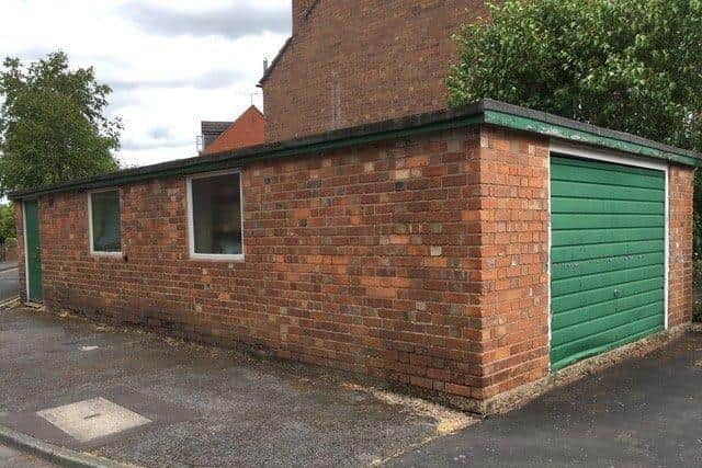 One of the remaining air-raid shelters in Warwick. This one is in Woodville Road being used as a store. Photo supplied by Unlocking Warwick