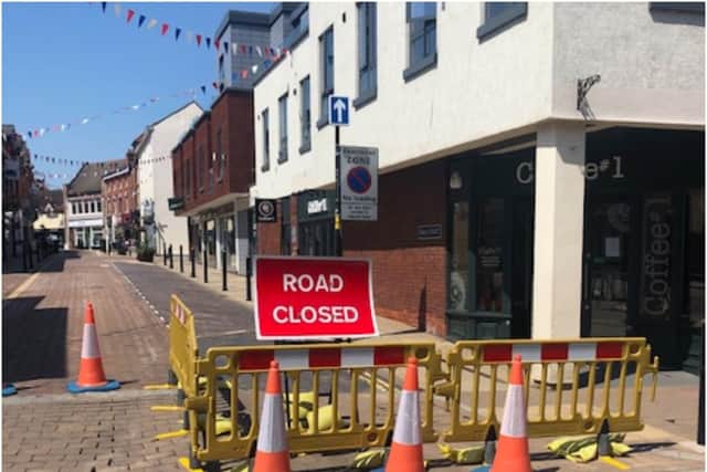 A number of changes have been made to Warwick town centre. Photo supplied