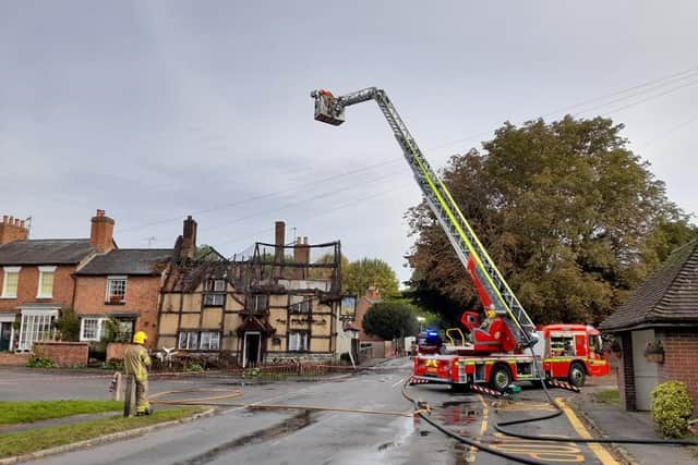 Fire crews have been on the scene since the early hours of the morning (October 11)