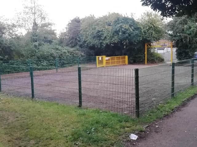 The car park at Fleet Crescent has been relevelled during drainage works undertaken to prepare for the expansion of the Park Connector Network. Photo courtesy of Rugby Borough Council.