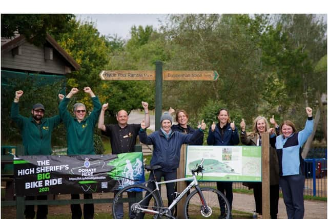 On day four the High Sheriff began in Southam and ended the day at Ryton Pools Country Park. Photo supplied