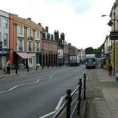 Lutterworth high street.