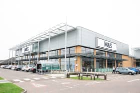 The new M&S store at the Leamington Shopping Park.
