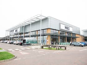 The new M&S store at the Leamington Shopping Park.