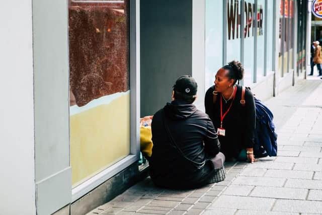 St Basils' Outreach Navigation Service initiates contact with rough sleepers and those at risk of sleeping rough. Photo supplied