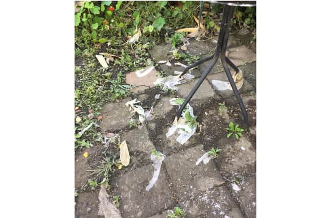 Raw sewage regularly bursts from a drain into a Warwick couple's garden and into the River Avon. Photo by Ben Thompson