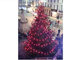 The Leamington Tree of Light in 2017.