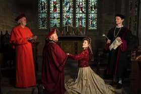 Julia Findlay plays the title role in Anne Boleyn