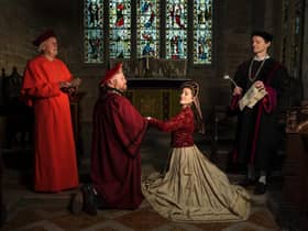 Julia Findlay plays the title role in Anne Boleyn