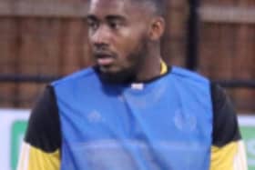 Racing Club Warwick’s Romario Martin was on the scoresheet in their 2-1 defeat by Hanley Town on Tuesday evening