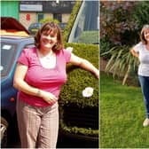 (l-r) Caroline Walker in 2009 and Caroline Walker this month.