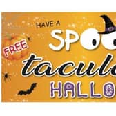 Scores of excited children and families are loving taking part in a super-spooky Halloween spine-tingler in Lutterworth town centre.