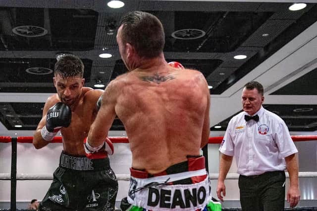Danny Quartermaine in his fight with Dean Evans