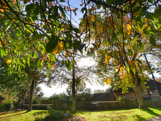 Manor Gardens in Bexhill pictured in autumn, 27/10/21. SUS-211027-150106001