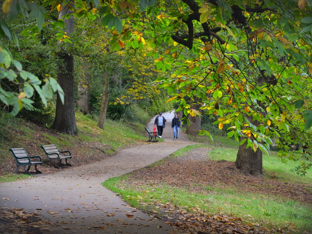 Alexandra Park in Hastings pictured in autumn, 27/10/21 SUS-211027-150537001