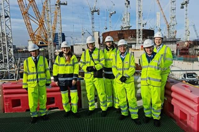 Mark Pawsey took part in a visit and briefing for Parliamentarians at the new Hinkley Point C nuclear power station.
