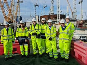 Mark Pawsey took part in a visit and briefing for Parliamentarians at the new Hinkley Point C nuclear power station.