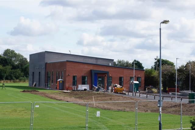 The new civic centre in Whitnash almost complete. Photo supplied
