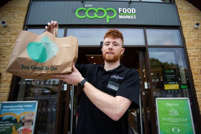 Co-op stores across Warwickshire are trying to tackle the problem of food waste with a new initiative. Photo by SWNS