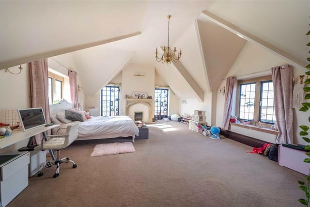 This grand four to five bedroom house is on the market for 1.8 million.