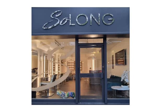 Hayley Long has just opened her first salon, called Solong Hair.
