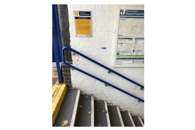 "Passengers who cannot manage steps are advised to go to Leamington 2.5 miles away with no suggestion how to get there and no offer of help," said Cllr John Holland.