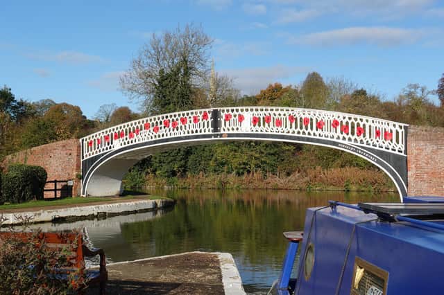 Poppy pride at Braunston Marina. Tim Coghlan.