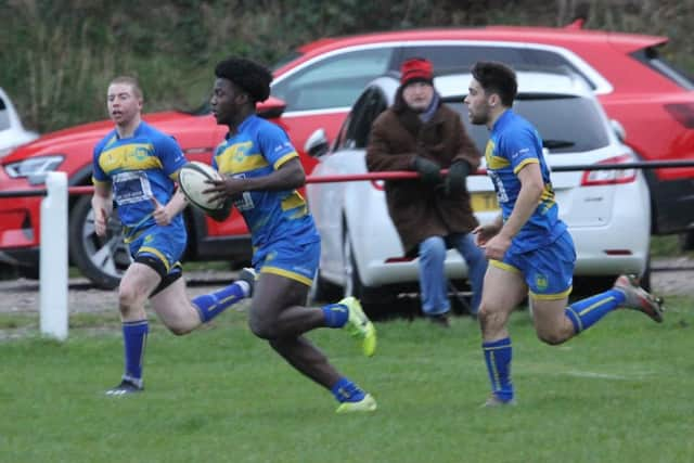 Action from Kenilworth's victory at Newbold. Photo: Willie Whitesmith: