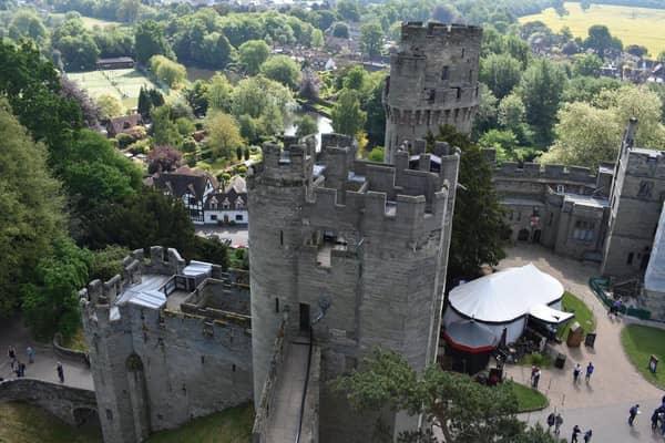 Warwick Castle is still one of the most visited locations in Warwickshire.