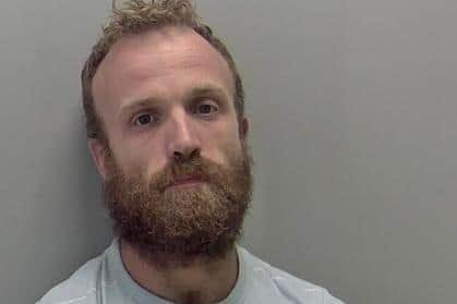 Alexander Barker has been sentenced to a total of four years and eight months in jail