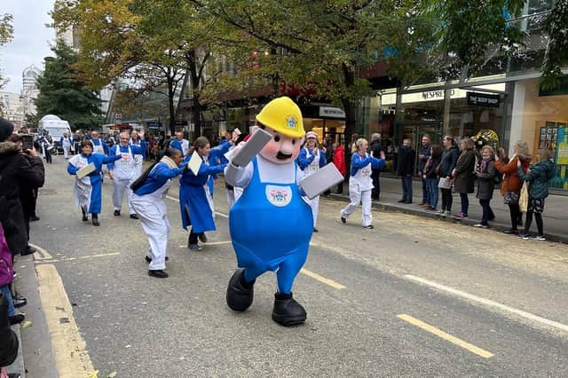 Dab on parade at the Lord Mayor's Show
