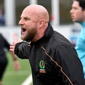 Rugby Town manager Carl Adams