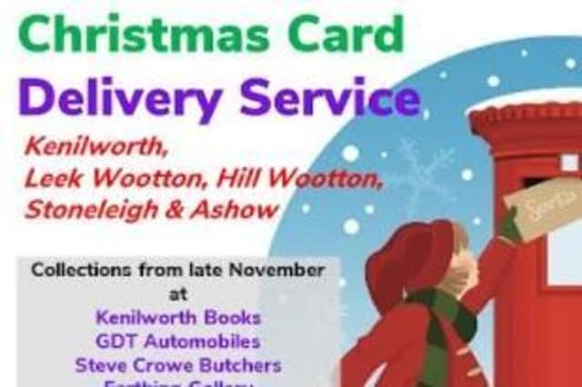 The Scout's Christmas card delivery service in Kenilworth will be taking place again this year.