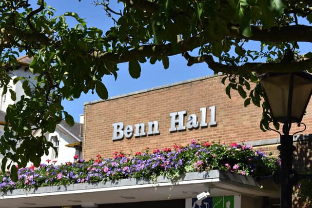 The Benn Hall.