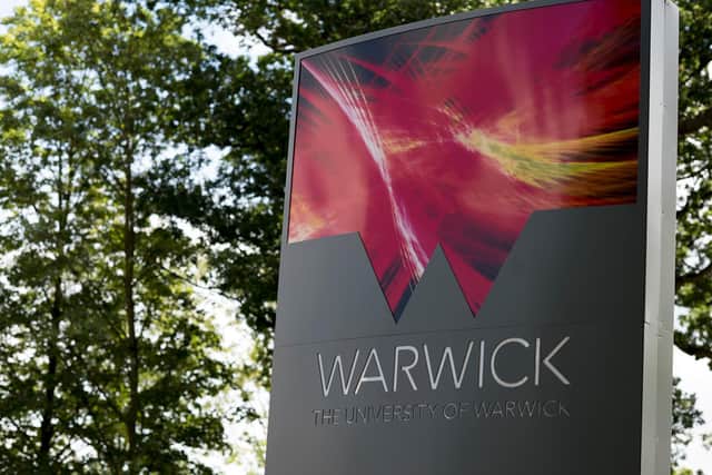 The incident happened on The University of Warwick campus.