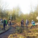 Tree Planting at Foundry Wood in Leamington in 2013. Photo supplied