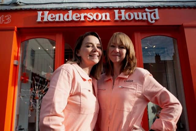 Victoria Henderson and Claire Watkins at Henderson Hound at 43 Park Street in Leamington.