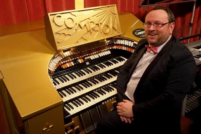 Michael Carter will be playing at the Leamington Organ Society's 50th anniversary concert this month.