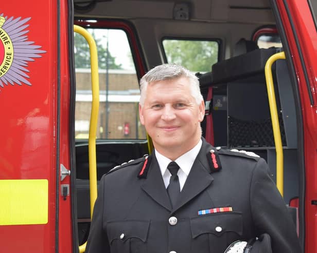 Former Warwickshire Fire and Rescue chief Kieran Amos.