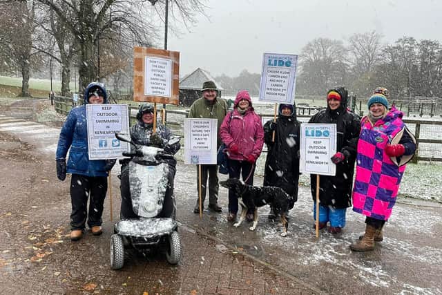 Campaigners, including Paralympic gold medallist Melanie Barratt,  took part in an overnight, 32-hour, vigil as part of the Lights Out for Kenilworth Lido protest outside Abbey Fields Swimming Pool last weekend.