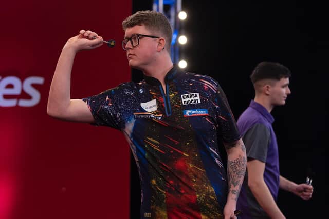 Ted Evetts Darts Unicorn World Youth Champion (Picture: Lawrence Lustig PDC)