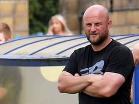 Rugby Town manager Carl Adams