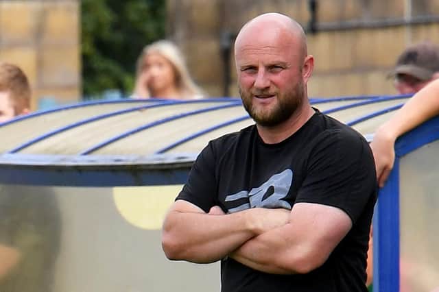 Rugby Town manager Carl Adams
