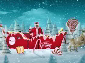 Santa’s Sleigh. Photo by Myton Hospices