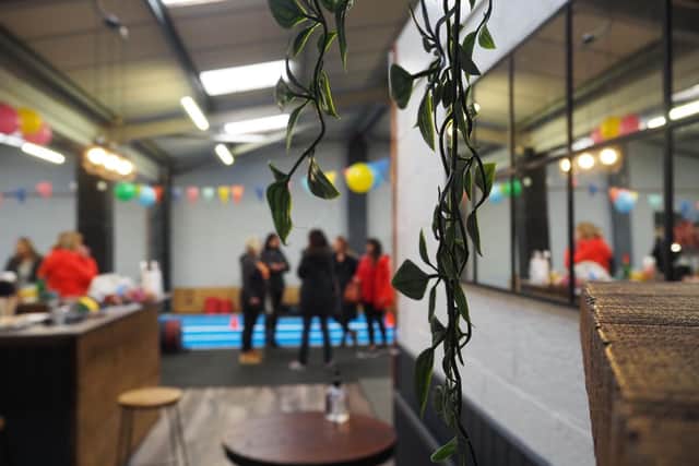 The interior of Physical Formula's new boutique personal training studio in the Heathcote Industrial Estate.