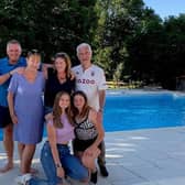 Trish Matthews and her family.