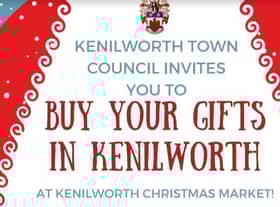 Kenilworth's Christmas Market will take place in the town centre on Saturday (December 11).